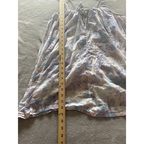 Free People Intimately Floral Print Mini Dress Beach Cover Up - Picture 2 of 6